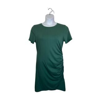 SHEIN dark green t-shirt dress XL